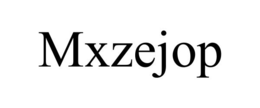 MXZEJOP trademark