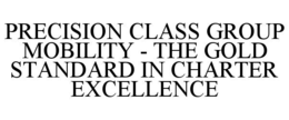 PRECISION CLASS GROUP MOBILITY - THE GOLD STANDARD IN CHARTER EXCELLENCE trademark