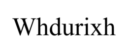 WHDURIXH trademark