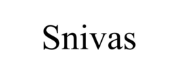 SNIVAS trademark