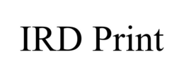 IRD PRINT trademark