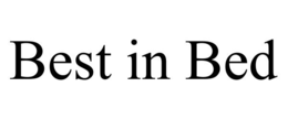 BEST IN BED trademark