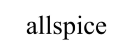 ALLSPICE trademark