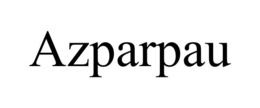 AZPARPAU trademark