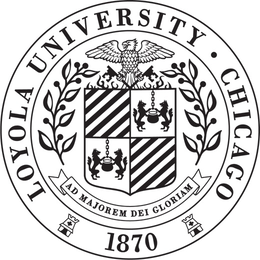 LOYOLA UNIVERSITY CHICAGO AD MAJOREM DEI GLORIAM 1870 trademark