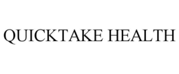 QUICKTAKE HEALTH trademark