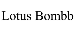 LOTUS BOMBB trademark