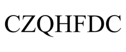 CZQHFDC trademark