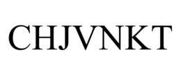 CHJVNKT trademark