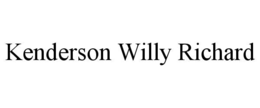 KENDERSON WILLY RICHARD trademark