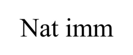 NAT IMM trademark