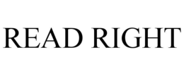 READ RIGHT trademark