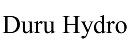 DURU HYDRO trademark