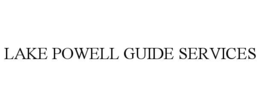 LAKE POWELL GUIDE SERVICES trademark