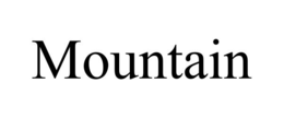 MOUNTAIN trademark