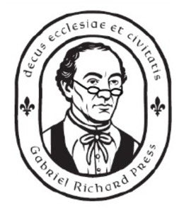 DECUS ECCLESIAE ET CIVITATIS GABRIEL RICHARD PRESS trademark
