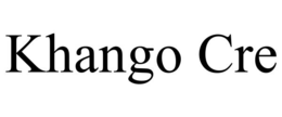 KHANGO CRE trademark