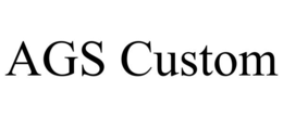 AGS CUSTOM trademark