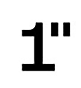 1" trademark