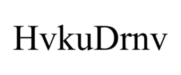 HVKUDRNV trademark