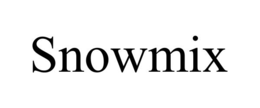 SNOWMIX trademark