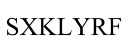 SXKLYRF trademark
