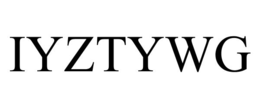 IYZTYWG trademark