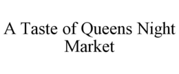 A TASTE OF QUEENS NIGHT MARKET trademark