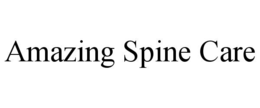 AMAZING SPINE CARE trademark