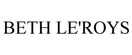 BETH LE'ROYS trademark