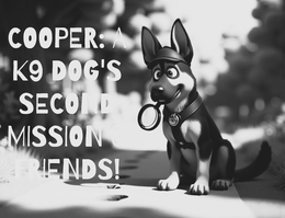 COOPER: A K9 DOG'S SECOND MISSION FRIENDS! trademark