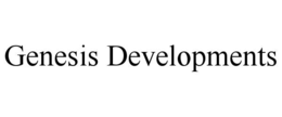 GENESIS DEVELOPMENTS trademark
