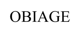 OBIAGE trademark
