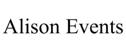 ALISON EVENTS trademark