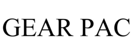 GEAR PAC trademark