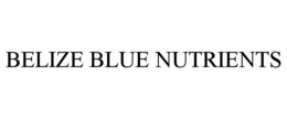 BELIZE BLUE NUTRIENTS trademark