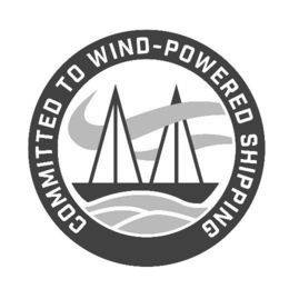 COMMITTED TO WIND-POWERED SHIPPING trademark