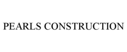 PEARLS CONSTRUCTION trademark