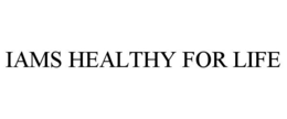 IAMS HEALTHY FOR LIFE trademark