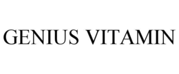 GENIUS VITAMIN trademark