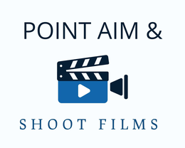 POINT AIM & SHOOT FILMS trademark