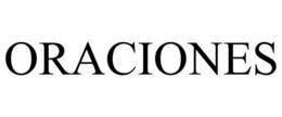 ORACIONES trademark