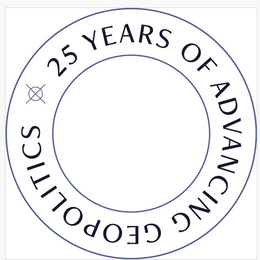 25 YEARS OF ADVANCING GEOPOLITICS trademark