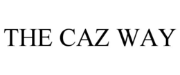 THE CAZ WAY trademark