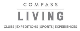 COMPASS LIVING CLUBS EXPEDITIONS SPORTS EXPERIENCES trademark