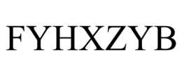 FYHXZYB trademark