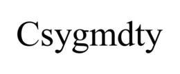 CSYGMDTY trademark