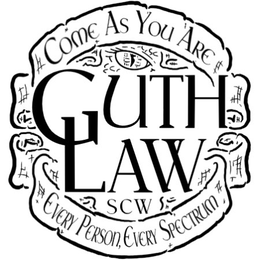 COME AS YOU ARE EVERY PERSON, EVERY SPECTRUM GUTH LAW SCW trademark