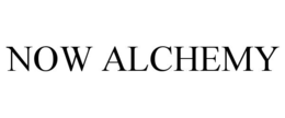 NOW ALCHEMY trademark