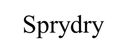 SPRYDRY trademark